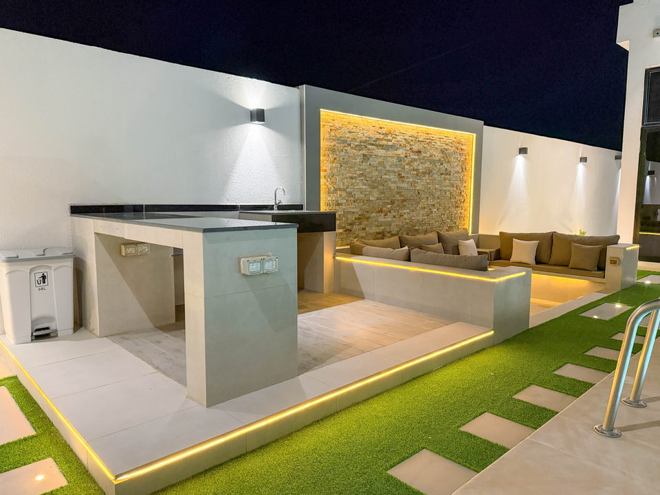 A21 landscape project by Vida Landscapes, Ajman — daytime view 12