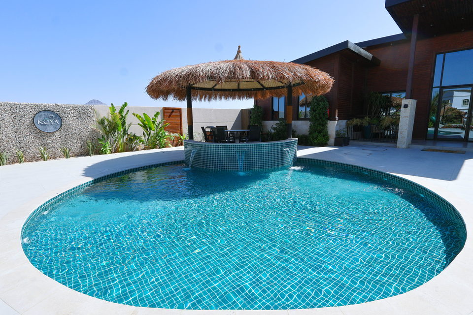 A22 landscape project by Vida Landscapes, Masfout — daytime view 1