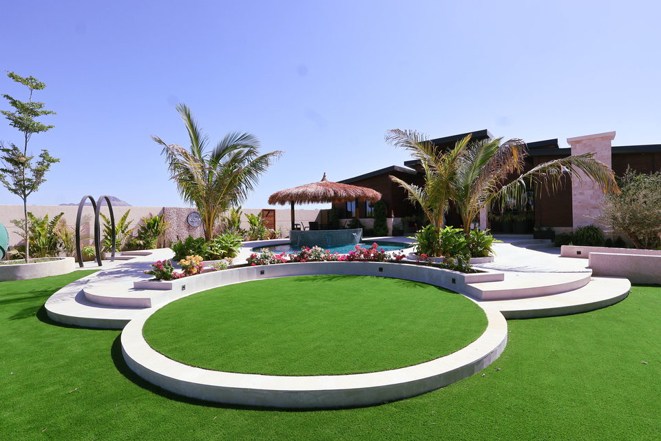 A22 landscape project by Vida Landscapes, Masfout — daytime view 3