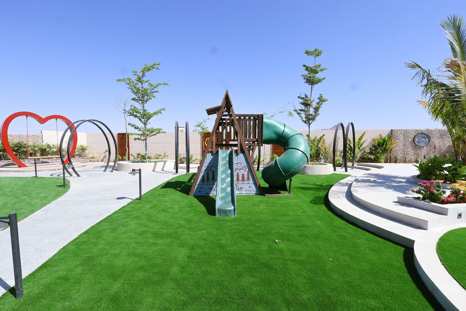 A22 landscape project by Vida Landscapes, Masfout — daytime view 4