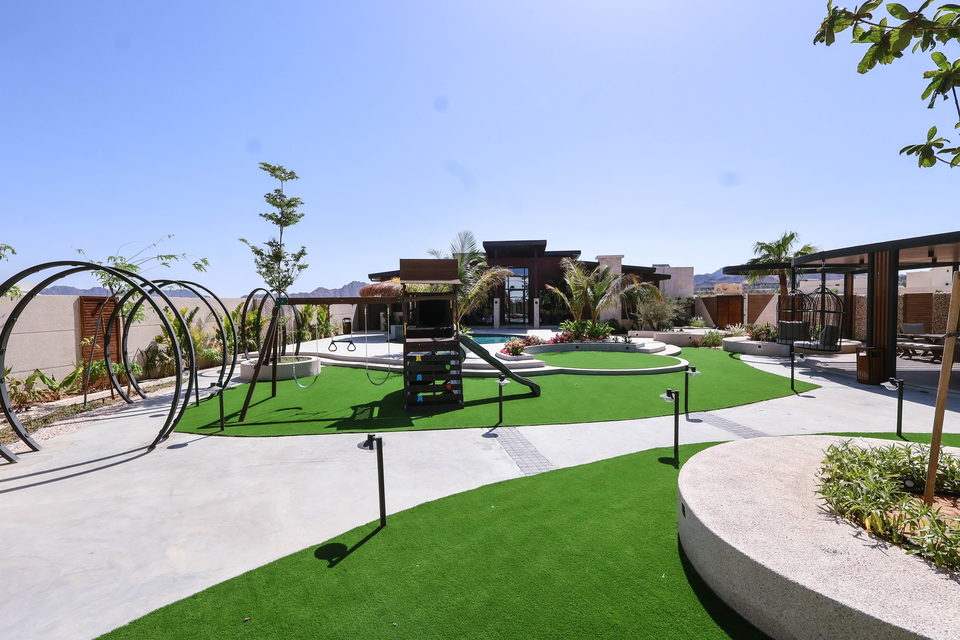 A22 landscape project by Vida Landscapes, Masfout — daytime view 6