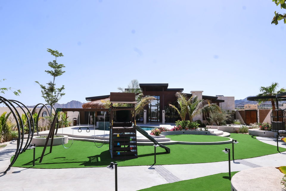 A22 landscape project by Vida Landscapes, Masfout — daytime view 7