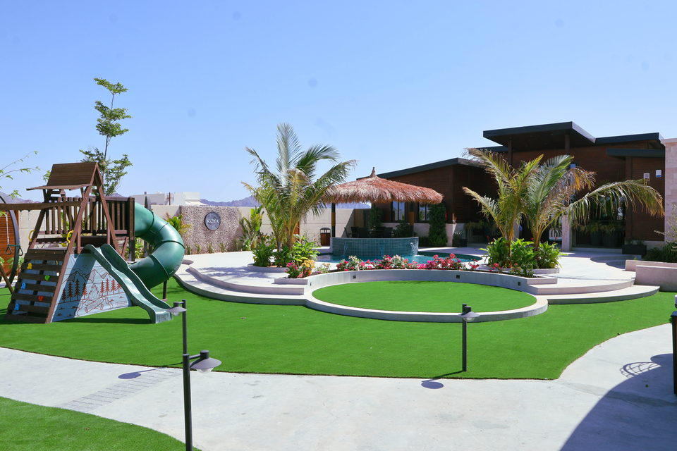 A22 landscape project by Vida Landscapes, Masfout — daytime view 14