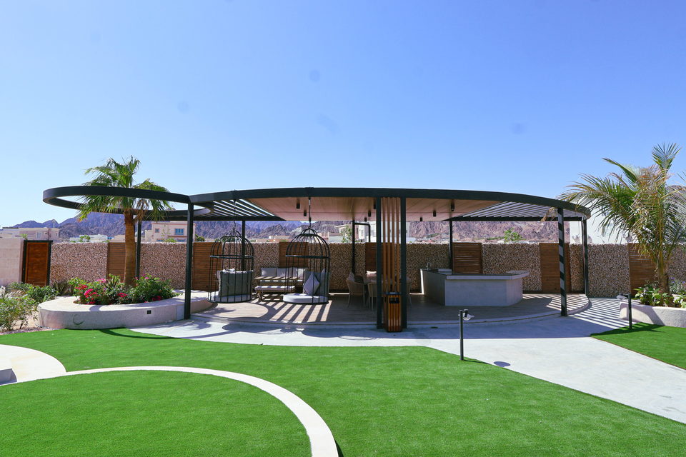 A22 landscape project by Vida Landscapes, Masfout — daytime view 18