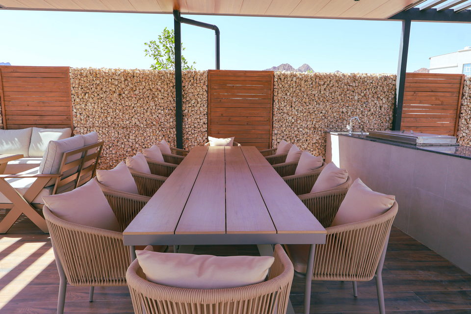 A22 landscape project by Vida Landscapes, Masfout — daytime view 20