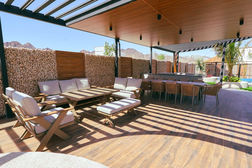 A22 landscape project by Vida Landscapes, Masfout — daytime view 22