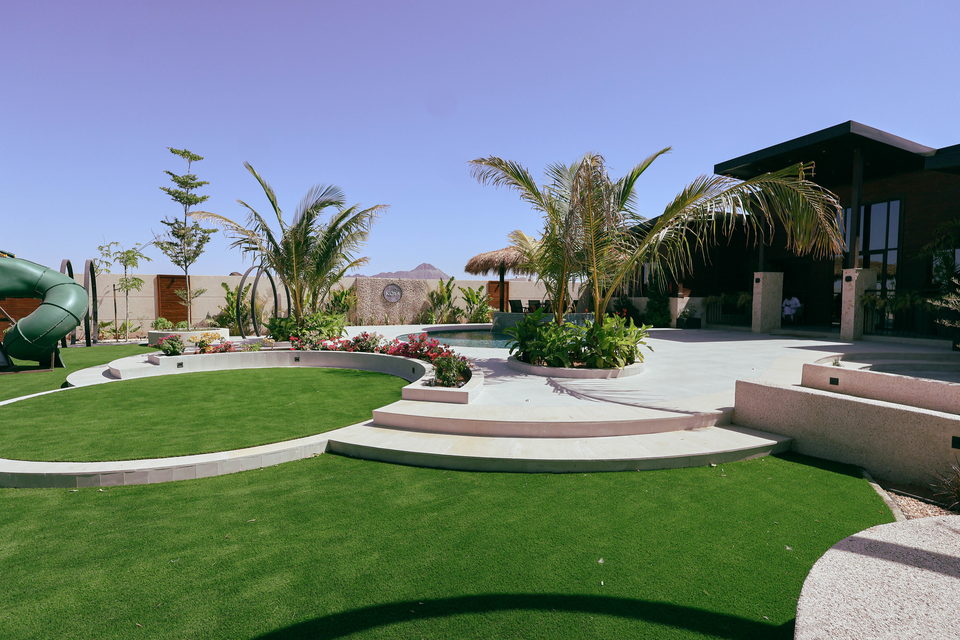 A22 landscape project by Vida Landscapes, Masfout — daytime view 25