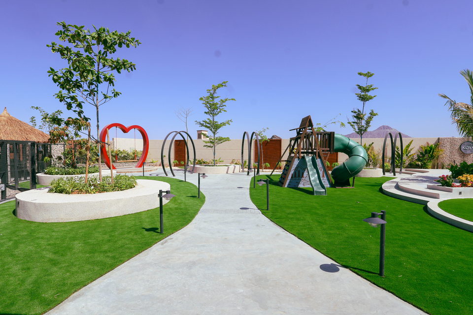 A22 landscape project by Vida Landscapes, Masfout — daytime view 26
