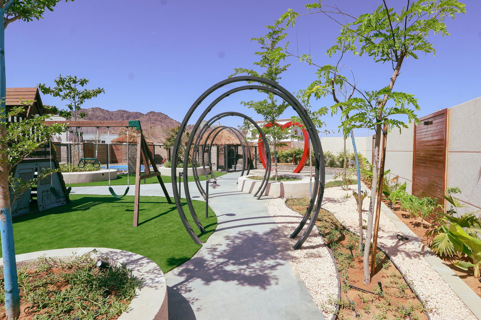 A22 landscape project by Vida Landscapes, Masfout — daytime view 28