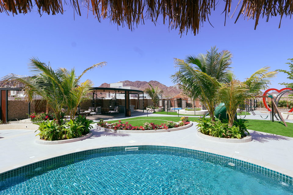 A22 landscape project by Vida Landscapes, Masfout — daytime view 31