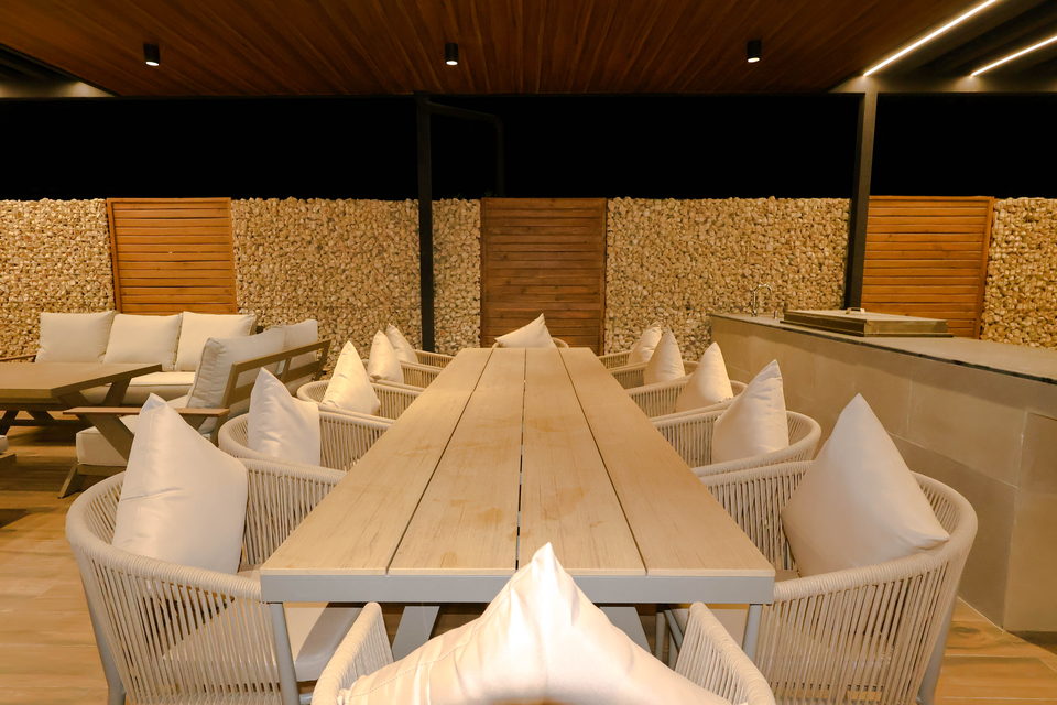 A22 landscape project by Vida Landscapes, Masfout — at night view 30