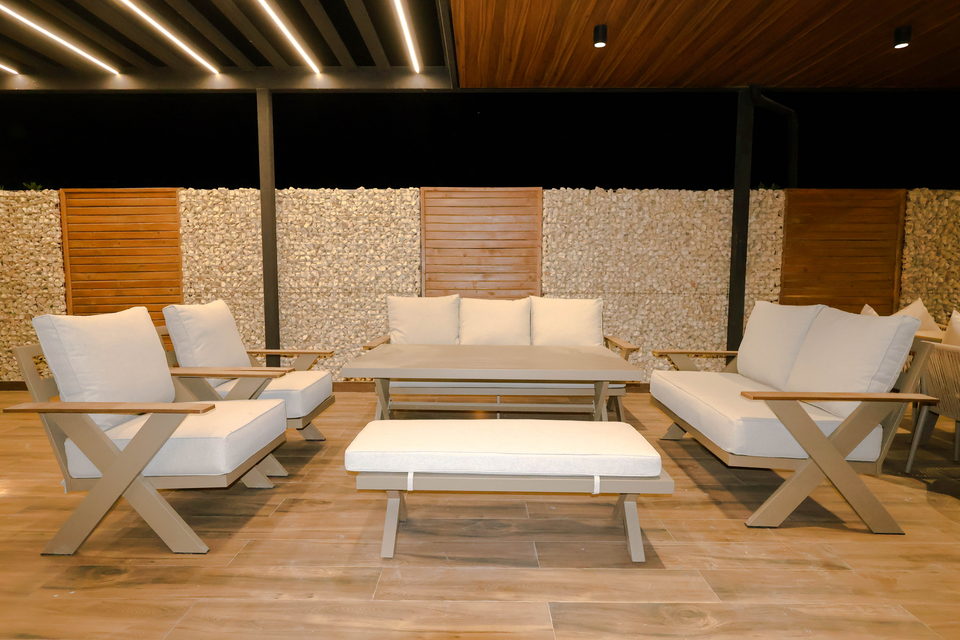 A22 landscape project by Vida Landscapes, Masfout — at night view 32