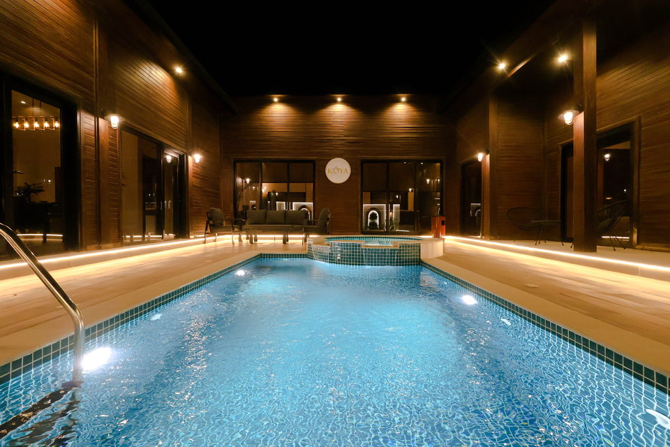 A22 landscape project by Vida Landscapes, Masfout — at night view 62