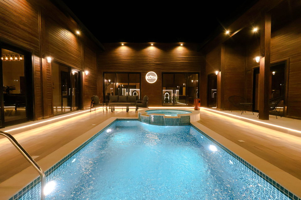 A22 landscape project by Vida Landscapes, Masfout — at night view 82