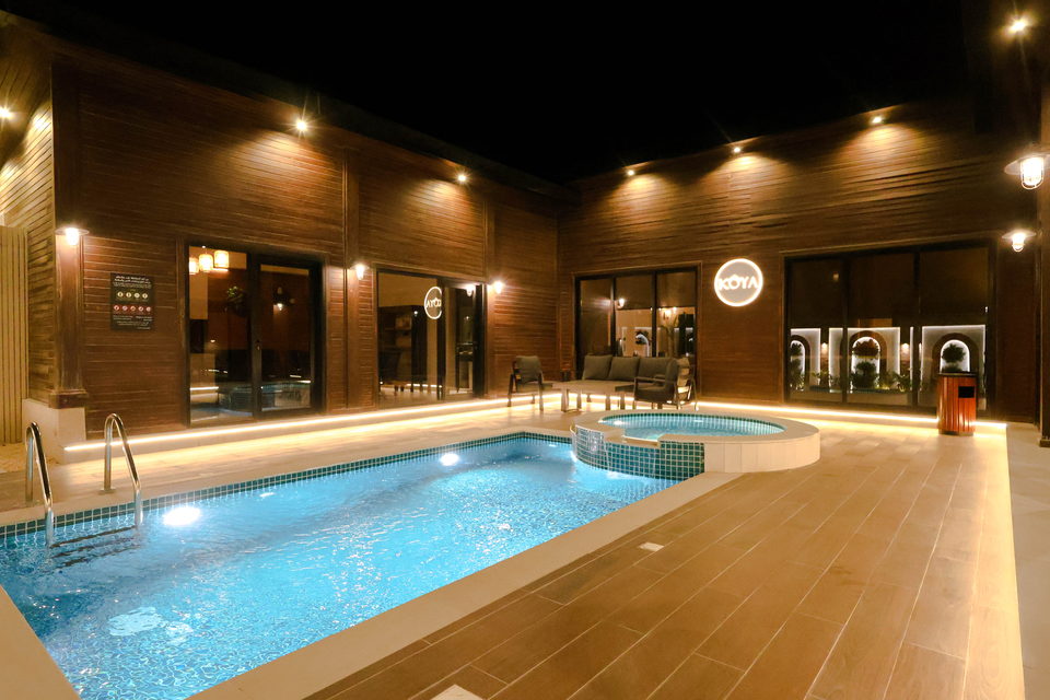A22 landscape project by Vida Landscapes, Masfout — at night view 83