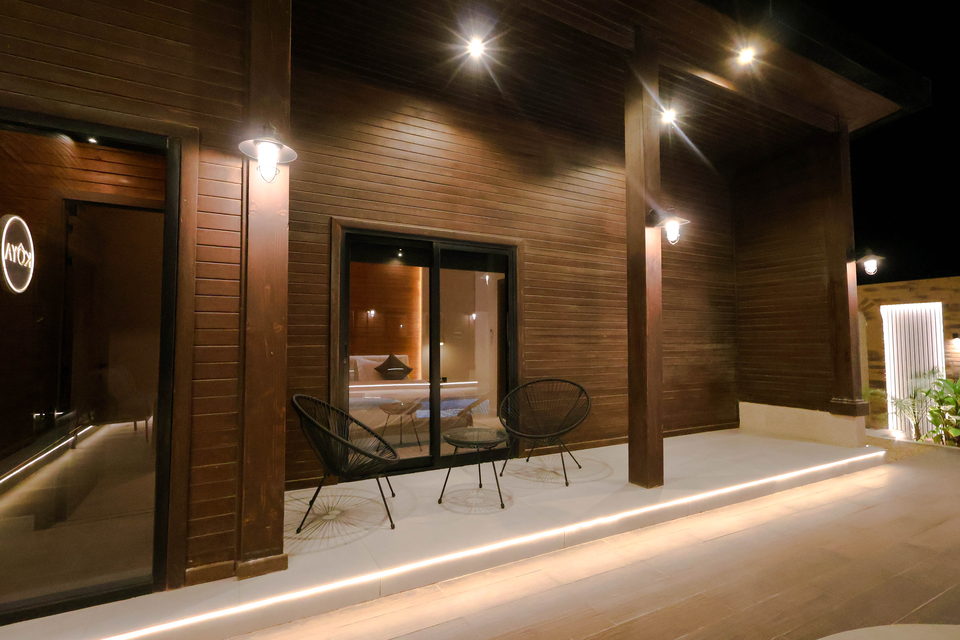 A22 landscape project by Vida Landscapes, Masfout — at night view 84