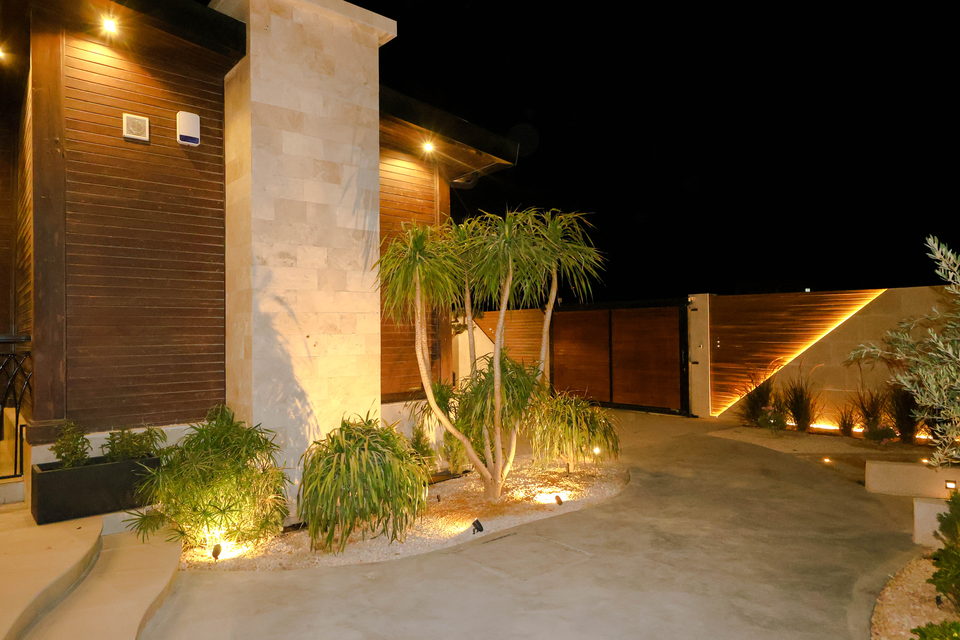 A22 landscape project by Vida Landscapes, Masfout — at night view 89