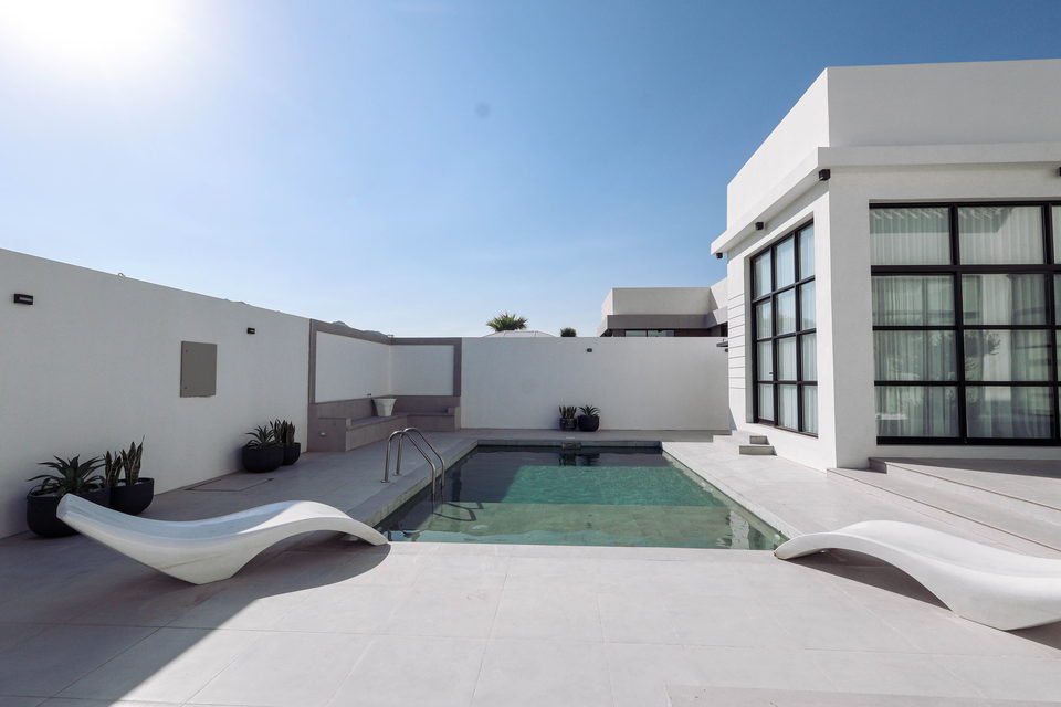 A23 landscape project by Vida Landscapes, Masfout, Ajman — daytime view 2