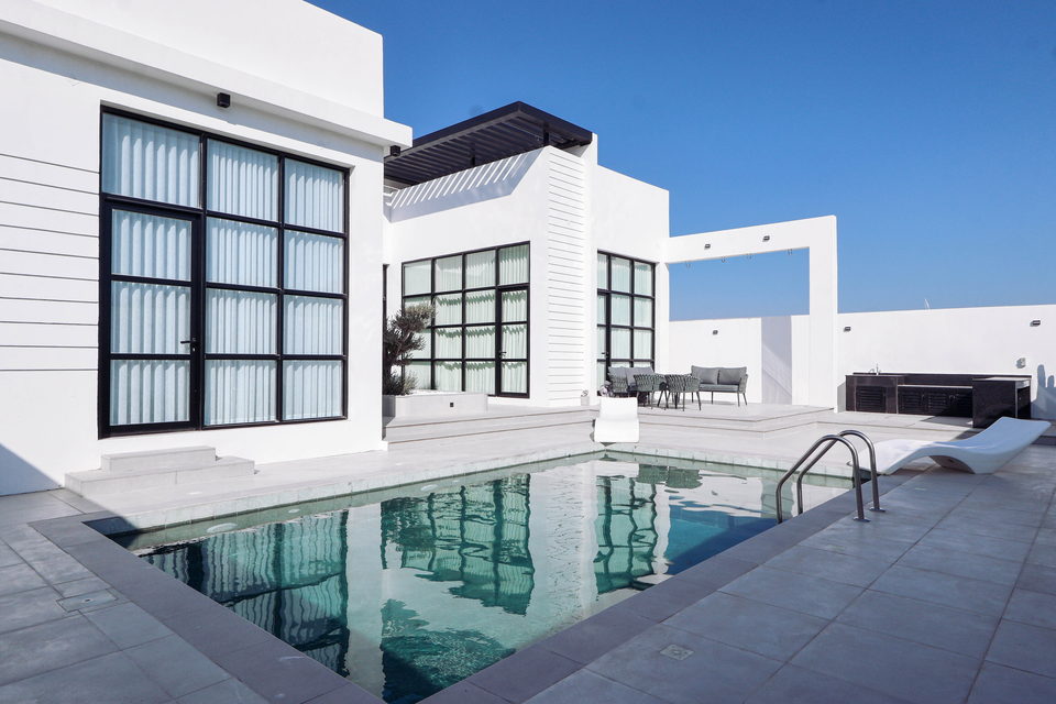 A23 landscape project by Vida Landscapes, Masfout, Ajman — daytime view 6