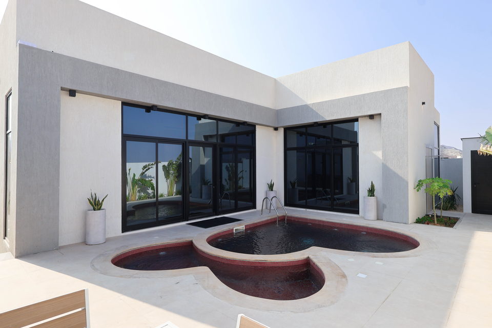 A27 landscape project by Vida Landscapes, Masfout, Ajman — daytime view 4