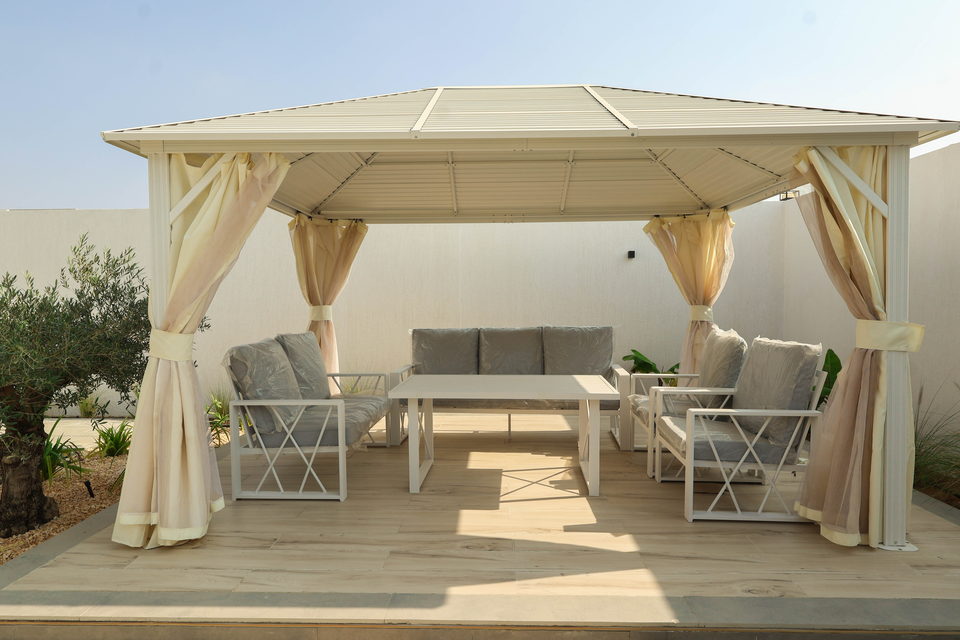 A27 landscape project by Vida Landscapes, Masfout, Ajman — daytime view 13