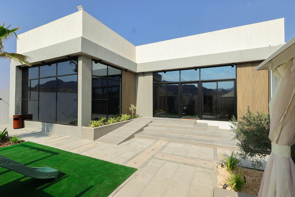 A27 landscape project by Vida Landscapes, Masfout, Ajman — daytime view 15