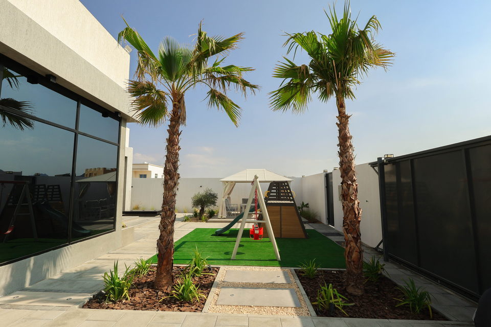 A27 landscape project by Vida Landscapes, Masfout, Ajman — daytime view 17