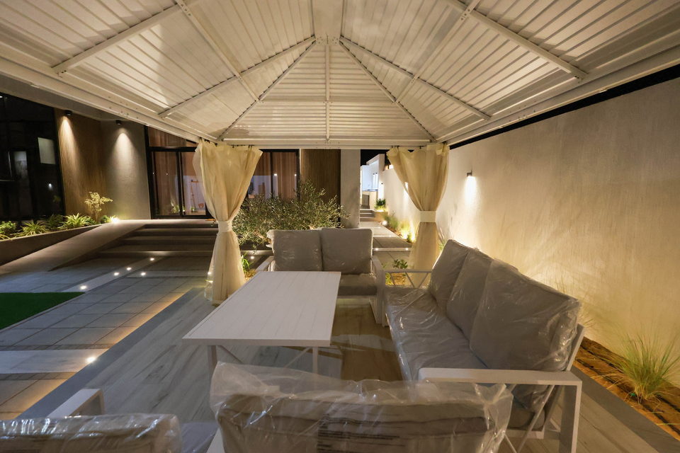 A27 landscape project by Vida Landscapes, Masfout, Ajman — at night view 27