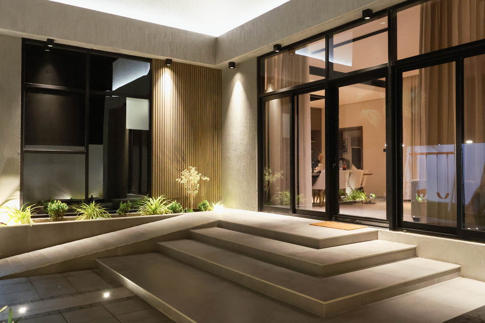A27 landscape project by Vida Landscapes, Masfout, Ajman — at night view 30