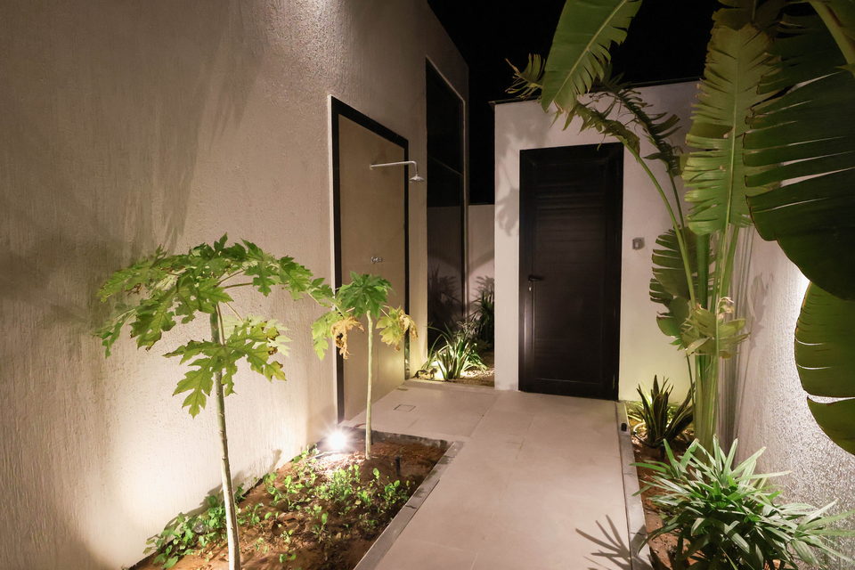 A27 landscape project by Vida Landscapes, Masfout, Ajman — at night view 46