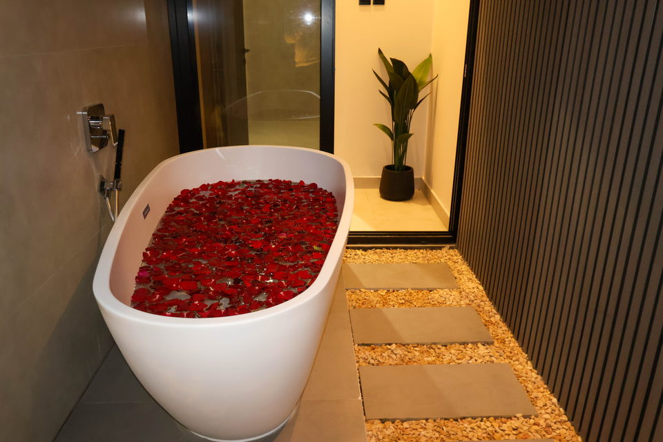 A27 landscape project by Vida Landscapes, Masfout, Ajman — at night view 63