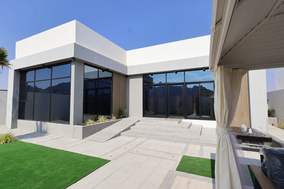 A31 landscape project by Vida Landscapes, Ajman — daytime view 2