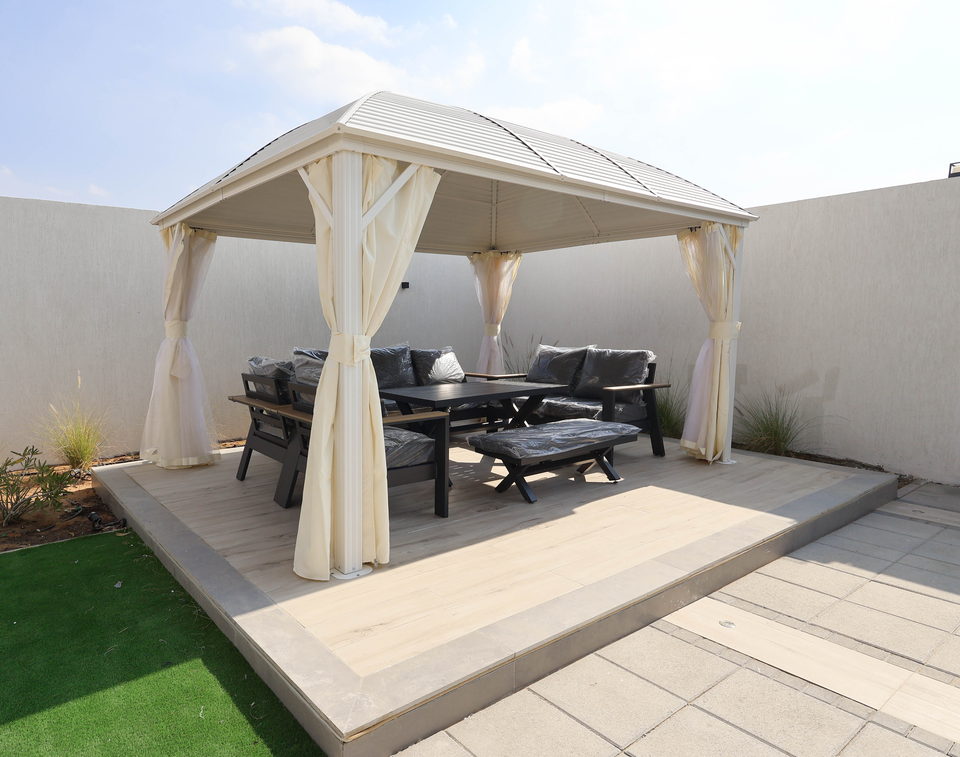 A31 landscape project by Vida Landscapes, Ajman — daytime view 8