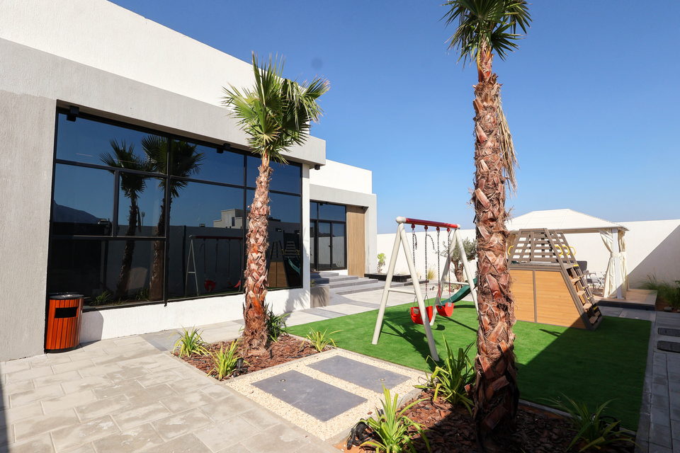 A35 landscape project by Vida Landscapes, Ajman — daytime view 2