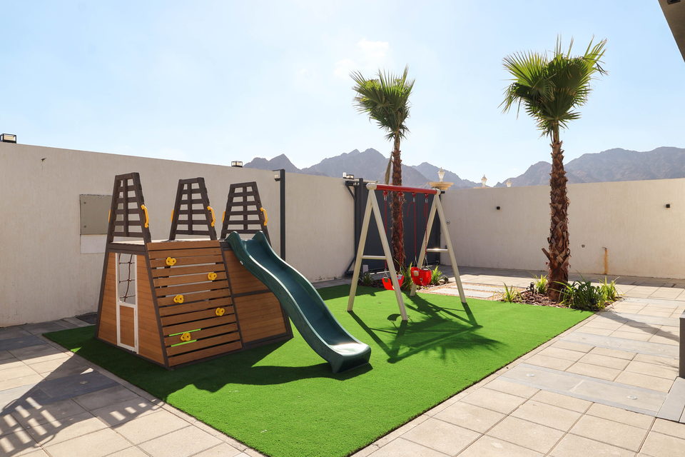 A35 landscape project by Vida Landscapes, Ajman — daytime view 7